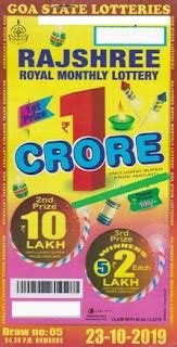 rajshree royal sikkim|Rajshree Lottery Result .
